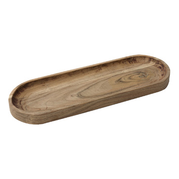 VTWonen Natural Acacia Wood Tray Temple Webster